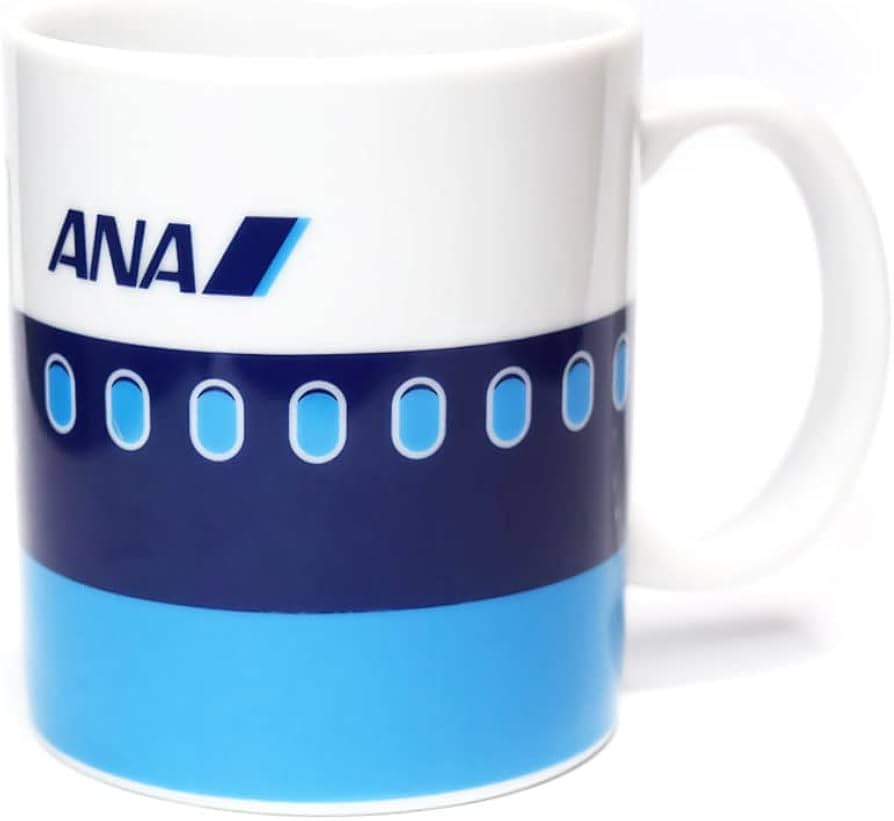 ANA 航空機デザイン マグカップ 2個セット Amazon.co.jp: ANA マグカップ 300ml 全日空 ロゴ 飛行機
